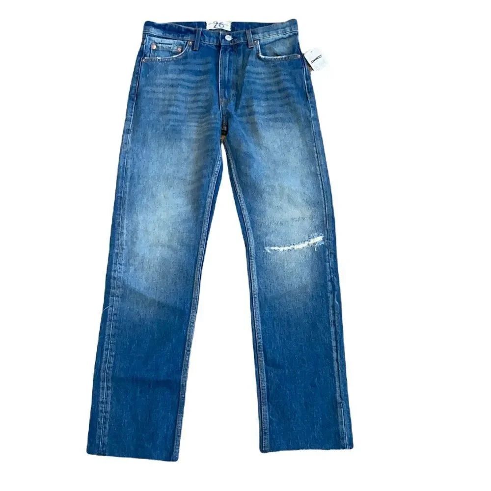 NWT Free People We The Free Straight Leg Jeans Size 26